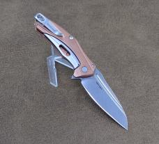 Kershaw Mini Natrix Sub-Frame Lock Knife Copper D2 Blade - New
