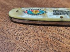 Frank Buster - Fightn Rooster - EE Senator "Stained Glass" Fancy Pen Knife- 1976-1982 - Solingen
