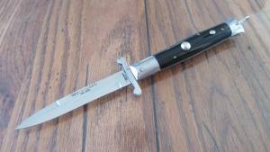 c. 1970's RARE Rizzuto Estileto Silver Button Model MINT 