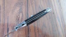 c. 1970's RARE Rizzuto Estileto Silver Button Model MINT 
