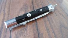 c. 1970's RARE Rizzuto Estileto Silver Button Model MINT 