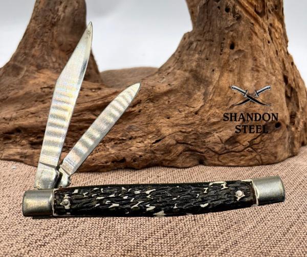 Imperial Vintage USA Pen Pocket Knife 2 Blade "Super Razor Blade Stainless" (39)