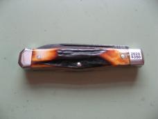   DANIELS FAMILY KNIFE BRANDS-TITUSVILLE CUTLERY-LEXINGTONIAN-AMBER STAG DAMASCUS