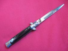 Vintage 1950's Picklock 9" Italian STILETTO Horn Switchblade Knife - Like New