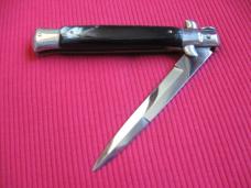Vintage 1950's Picklock 9" Italian STILETTO Horn Switchblade Knife - Like New