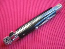Vintage 1950's Picklock 9" Italian STILETTO Horn Switchblade Knife - Like New
