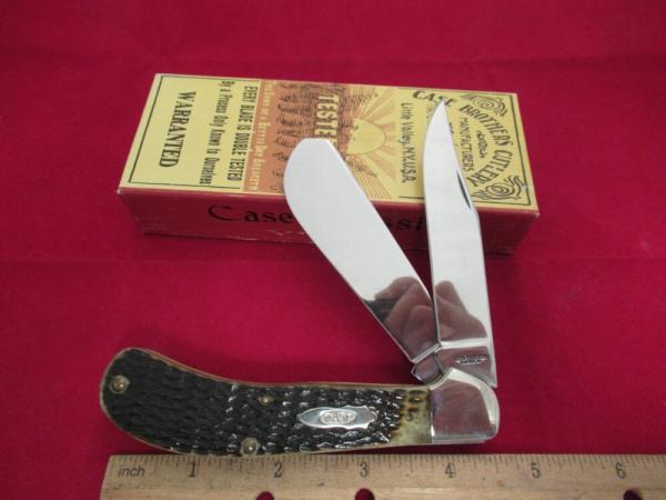 Case Classic 1992 Green Bone Saddlehorn Pattern # 62100 Case Classic 1992 Green Bone Saddlehorn Pattern # 62100