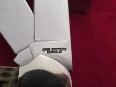 Case Classic 1992 Green Bone Saddlehorn Pattern # 62100