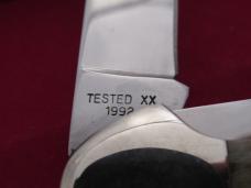 Case Classic 1992 Green Bone Saddlehorn Pattern # 62100