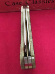 Case Classic 1992 Green Bone Saddlehorn Pattern # 62100