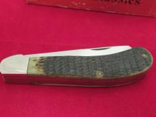 Case Classic 1992 Green Bone Saddlehorn Pattern # 62100