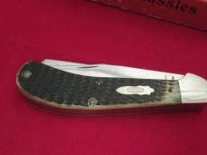 Case Classic 1992 Green Bone Saddlehorn Pattern # 62100