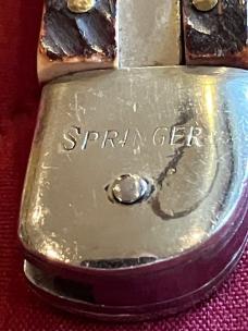 B.SVOBODA "Springer" Tang Stamped