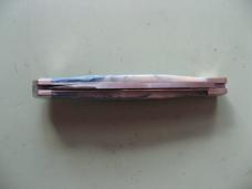   DANIELS FAMILY KNIFE BRANDS-TITUSVILLE CUTLERY-LEXINGTONIAN-OLYMPIC BLUE GIRAFFE BONE