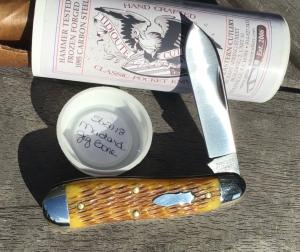 Great Eastern Cutlery 562118 Bird Dog Mustard Jig Bone Reverse Dog Leg 1 of 206