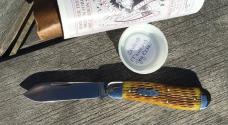 Great Eastern Cutlery 562118 Bird Dog Mustard Jig Bone Reverse Dog Leg 1 of 206