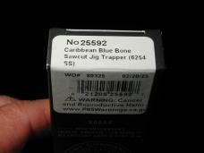 Case xx Caribbean Blue Sawcut Bone Trapper Knife 25592 USA Made 2025 6254 SS