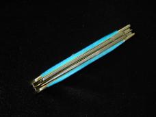 Case xx Caribbean Blue Sawcut Bone Trapper Knife 25592 USA Made 2025 6254 SS