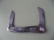   DANIELS FAMILY KNIFE BRANDS-TITUSVILLE CUTLERY-ROOSTER COMB-BLACK LIP PEARL