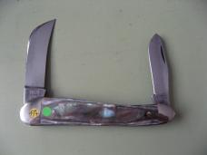   DANIELS FAMILY KNIFE BRANDS-TITUSVILLE CUTLERY-ROOSTER COMB-BLACK LIP PEARL