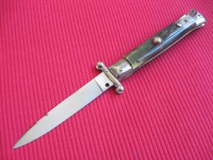 Vintage 1960's Italian "Inox" Swing Guard STILETTO Switchblade