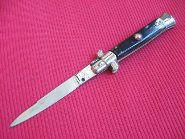 Vintage TRANSITIONAL 1960's Italian "O.J.D. Rostfrei" STILETTO Switchblade Knife