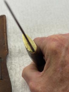 Marbles Gladstone Michigan USA Vintage Fixed Blade Hunting Knife With Sheath (5)