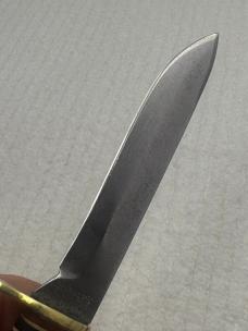 Marbles Gladstone Michigan USA Vintage Fixed Blade Hunting Knife With Sheath (5)