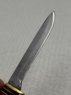 Marbles Gladstone Michigan USA Vintage Fixed Blade Hunting Knife With Sheath (5)