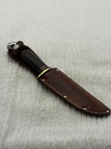 Marbles Gladstone Michigan USA Vintage Fixed Blade Hunting Knife With Sheath (5)