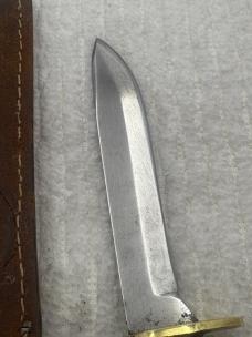 Marbles Gladstone Michigan USA Vintage Fixed Blade Hunting Knife With Sheath (5)