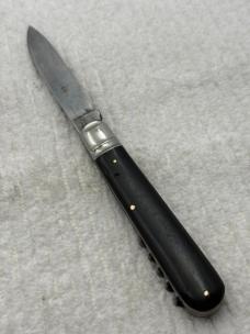 E, Dohmstrick Vintage Cork Screw & 2 Blade Pocket Knife (67)
