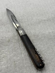 E, Dohmstrick Vintage Cork Screw & 2 Blade Pocket Knife (67)
