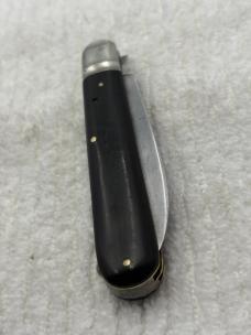 E, Dohmstrick Vintage Cork Screw & 2 Blade Pocket Knife (67)