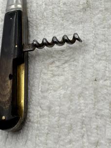 E, Dohmstrick Vintage Cork Screw & 2 Blade Pocket Knife (67)