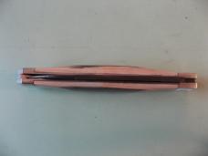   DANIELS FAMILY KNIFE BRANDS-TITUSVILLE CUTLERY-LEXINGTONIAN-MAMMOTH BARK IVORY DAMASCUS