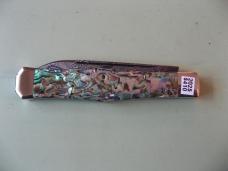   DANIELS FAMILY KNIFE BRANDS-TITUSVILLE CUTLERY-LEXINGTONIAN-PAUA ABALONE DAMASCUS