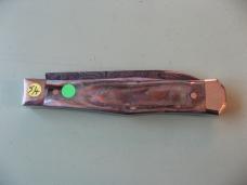   DANIELS FAMILY KNIFE BRANDS-TITUSVILLE CUTLERY-LEXINGTONIAN-BLACK LIP PEARL DAMASCUS