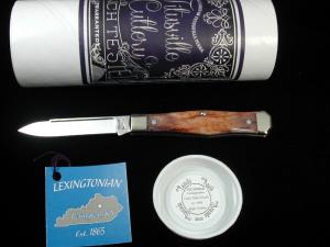 Titusville Cutlery Laffy Taffy Giraffe Bone Lexingtonian Coffin Jack Knife Rare 1 of 13 COA USA Made