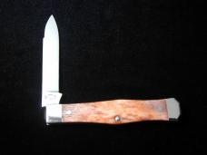 Titusville Cutlery Laffy Taffy Giraffe Bone Lexingtonian Coffin Jack Knife Rare 1 of 13 COA USA Made