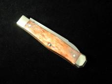Titusville Cutlery Laffy Taffy Giraffe Bone Lexingtonian Coffin Jack Knife Rare 1 of 13 COA USA Made