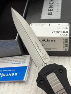 Benchmade 3300 Infidel Dual Action Out The Front Tactical Automatic Knife NIB Made In USA Discontin