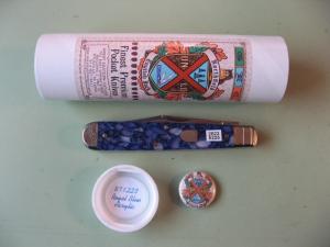 GEC 871223 NORTHFIELF ENGLISH JACK ROYAL BLUE ACRYLIC