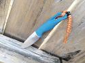 Benchmade Intersect Fixed Blade Knife Blue Santoprene Handle MagnaCut Blade - New