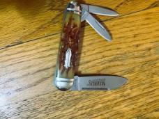 FINE HONEY STAG HANDLES WHITTLER MINT