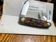 FINE HONEY STAG HANDLES WHITTLER MINT