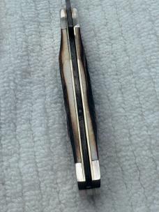 Parker Edwards USA 1986 Ltd Ed Bolster Stamped #092 One Blade Mini Trapper