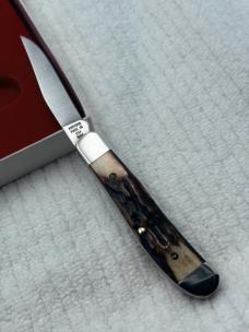 Parker Edwards USA 1986 Ltd Ed Bolster Stamped #092 One Blade Mini Trapper