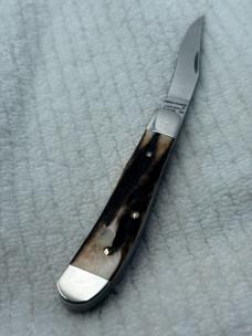 Parker Edwards USA 1986 Ltd Ed Bolster Stamped #092 One Blade Mini Trapper