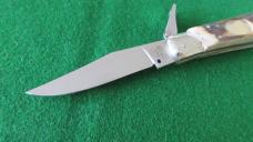 RARE AGA CAMPOLIN 1947-2007 ANNIVERSARY Fulcrum Lever STAG HUNTER Flush OVAL Button